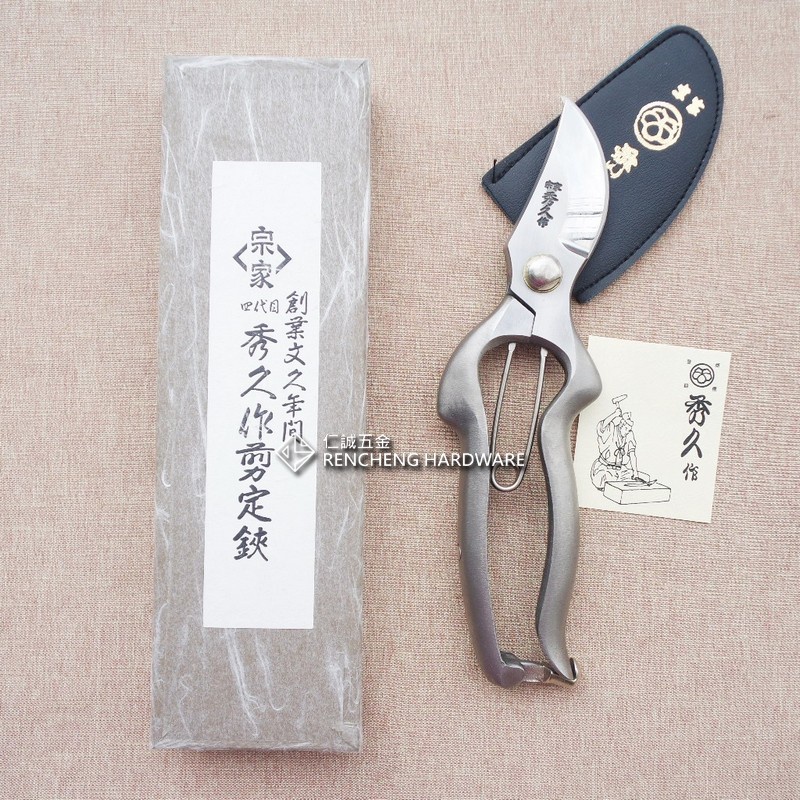 仁誠五金 宗家四代目秀久作剪定鋏t 513 刃物用特殊白鋼日本製最高級一體成型鍛造花剪刀yp0 S 蝦皮購物