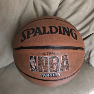 SPALDING NBA VARSITY 7號室外籃球 老膠