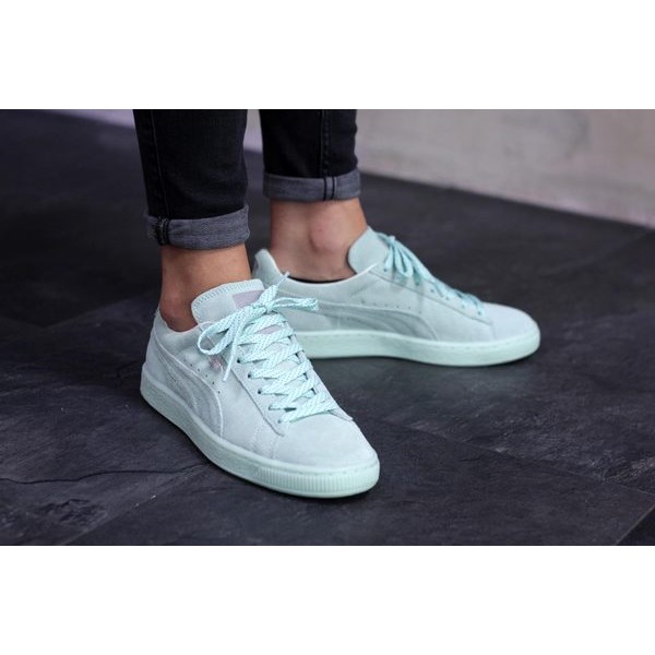 puma suede mono iced