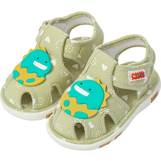 Cheerful Mario幸福瑪麗嬰兒 Bibi 聲音蹣跚學步涼鞋男童卡通鞋女童鞋2嵗以上兒童拖鞋雙胞胎