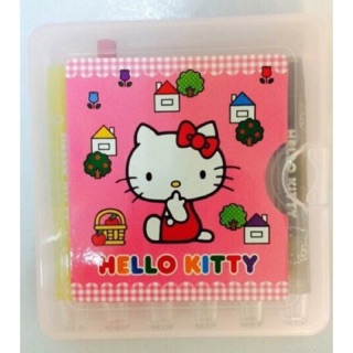 正版授權 三麗鷗 HELLO KITTY 凱蒂貓 6色胖旋轉蠟筆盒裝 蠟筆 兒童蠟筆 旋轉蠟筆 彩繪蠟筆 塗鴉蠟筆