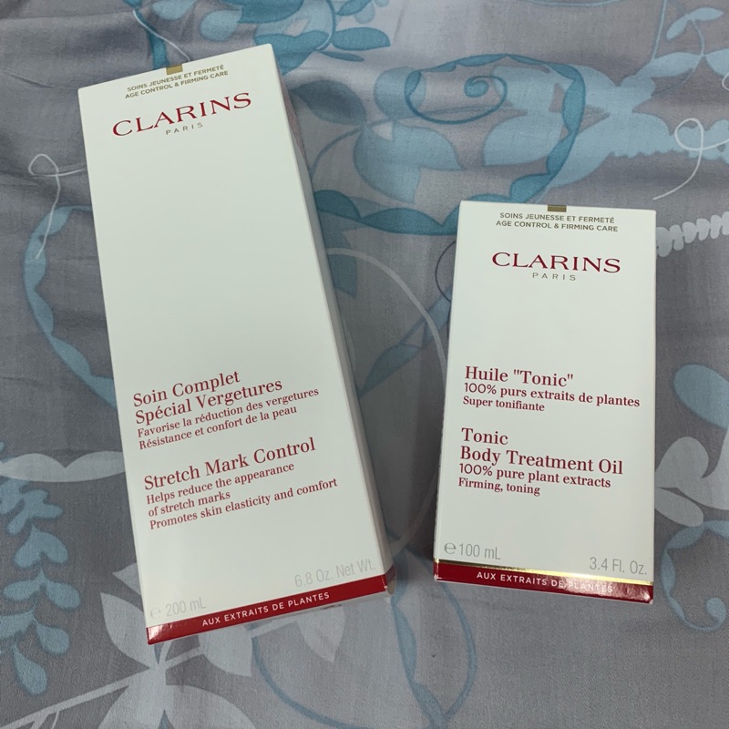 CLARINS宛若新生除紋霜和身體調和護理油