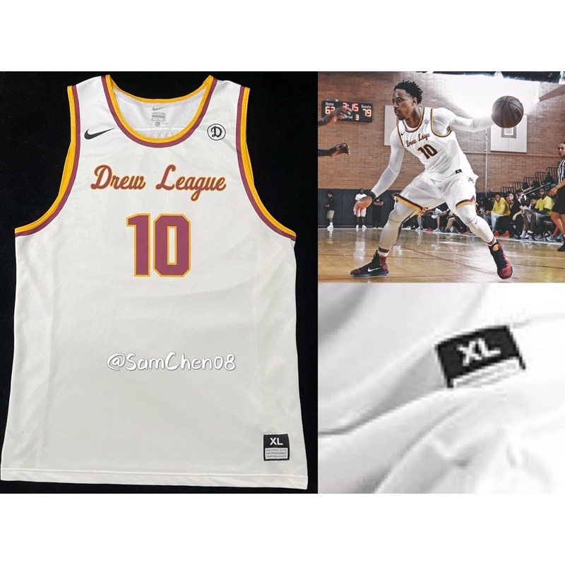 Nike Drew League 德魯聯盟 DeRozan GU 實戰 球衣 背心 AU GI KOBE JORDAN