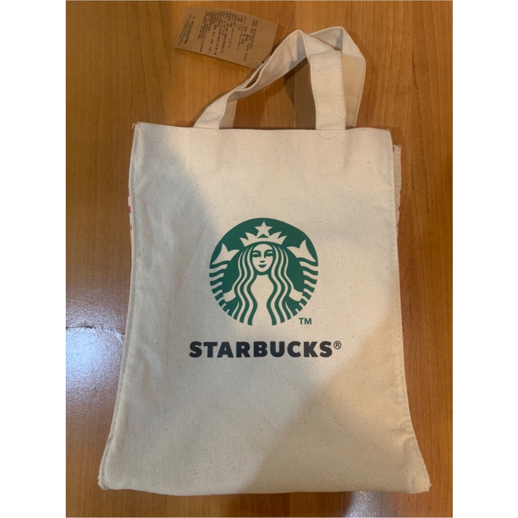 【灰貓小舖】星巴克 絕版新年提袋 StarBucks 袋子 官方正版 中型提袋 胸針 胸章