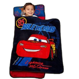 ❤️空運❤️美國品牌 迪士尼 品牌 麥坤 麥昆 Cars 攜帶型 兒童 睡袋 棉被 睡覺 連著枕頭