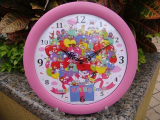 2010年 Sanrio 50周年企劃抽獎品 時鐘(所有人物都有喔~)