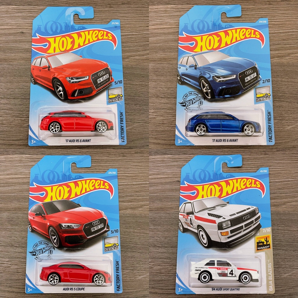 ⚠️絕版 風火輪 AUDI RS 5 COUPE RS6 AVANT 84 AUDI SPORT 奧迪 hotwheel