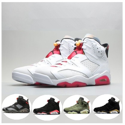 貨正品Nike Air Jordan 6 黑紅 男鞋 兔八哥 女鞋 aj6 黑金 魔力紅 紅外線 喬登6代 籃球鞋
