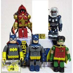 KUBRICK BATMAN 蝙蝠俠 SERIES 1 一代全5種 蝙蝠俠 蝙蝠女 羅賓急凍人阿修羅