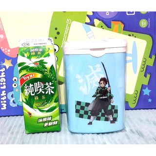 (快速出貨)娃娃機商品 正版 臺灣製 鬼滅之刃 炭治郎 垃圾桶 掀蓋 垃圾筒 置物桶 收納桶 桌上型 車用 收納箱 筆筒