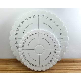 串珠工具 32位 盤編器 編織盤 方形 圓形