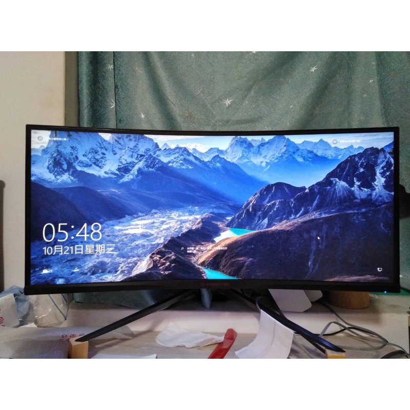 acer x34p 21:9 曲面螢幕 99成新 買到賺到