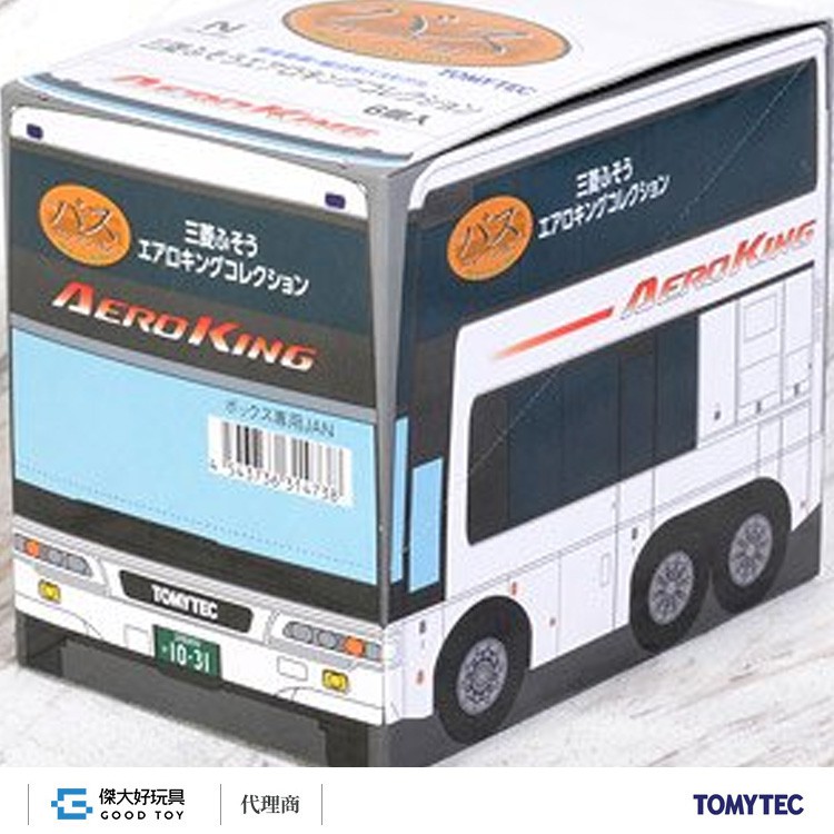 TOMYTEC 311348 巴士系列 Mitsubishi Fuso Aero King (單件一小盒)