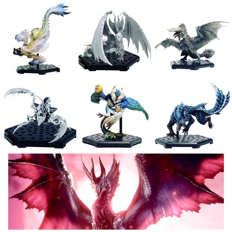 頑聚同樂會 魔物獵人 22代 盒玩 公仔 Vol.22 爵銀龍 冰狼龍 首領角龍 百龍淵源雷神龍 將軍鐮蟹 蝦皮購物