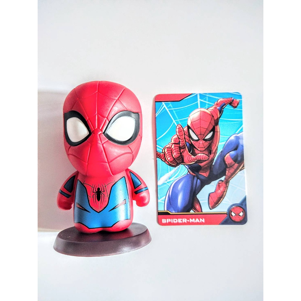 售完 稀有 正版 漫威 蜘蛛人系列公仔 盲盒 抽盒 抽包 隨機盒 蜘蛛人 經典紅色款 景品玩具收藏 Q版公仔 60週年