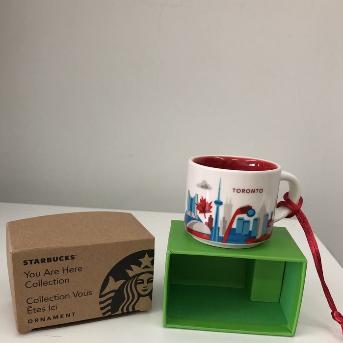 星巴克Starbucks正版加拿大多倫多城市Espresso 杯(全新） （附紙盒）