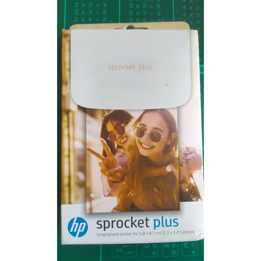 HP Sprocket Plus 手機相片印表機(白)