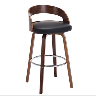 【舍&予家居】Remy瑞米旋轉固定腳吧檯椅 椅子 簡易安裝 質感傢俱 家居 咖啡廳使用 辦公室使用 北歐家具