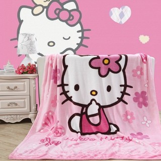 【臺灣出貨】Hello Kitty 絨毛被 涼被 棉被 冷氣被 毛毯 KT 凱蒂貓 史迪奇
