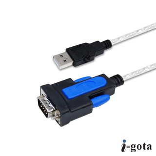 PL2303晶片 USB 轉 RS232 轉接線 1.8M 傳輸線 台灣晶片 USB轉9PIN L00815-CW