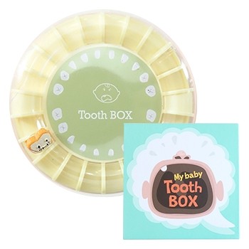 韓國Mellow乳牙保存盒-可愛小童