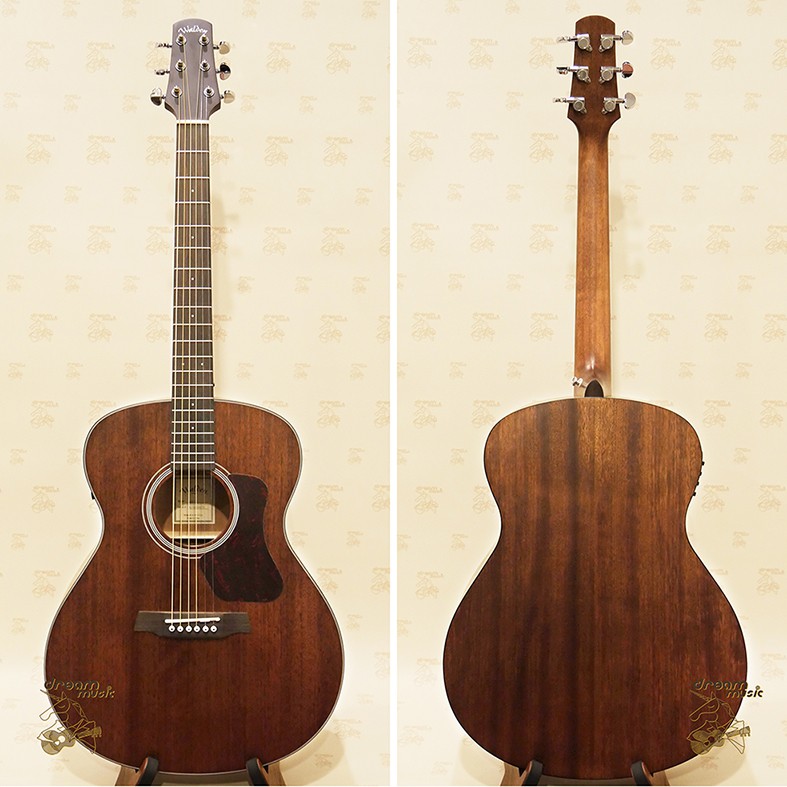 台中 夢想樂器 Walden G551E/W 面單板 木吉他 桃花心木面板 桃花心側背 GA桶 鏤空力木 清脆明亮