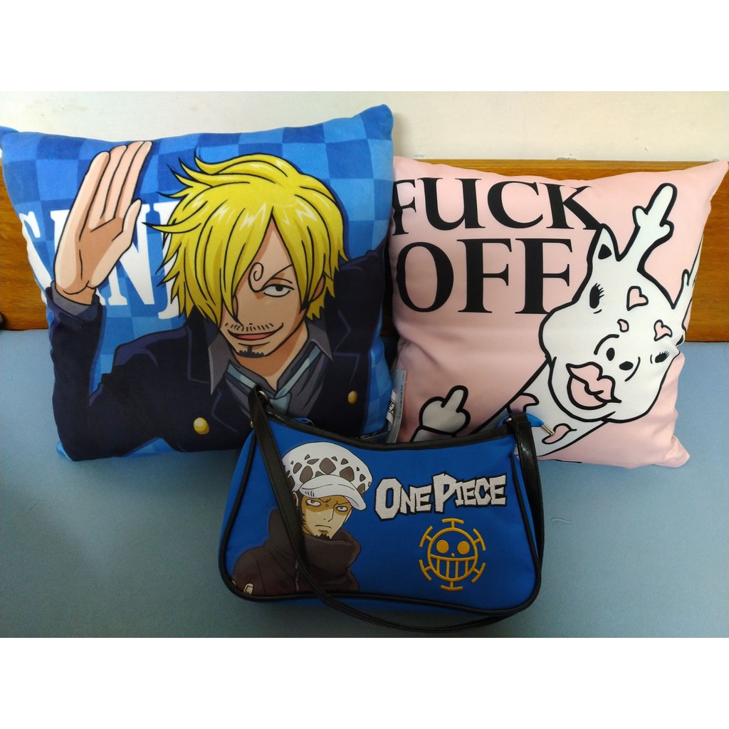 【蝦皮最低價】《娃娃機夾物》海賊王 航海王 One Piece 抱枕 / 背包