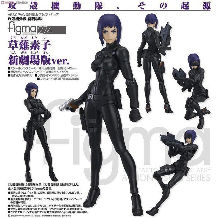 7,200円figma 攻殻機動隊 新劇場版 草薙素子 新劇場版ver.