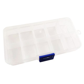10格收納盒 小物收納盒 藥丸分裝盒 飾品首飾盒 工具零件盒 多功能塑膠盒 收納用品