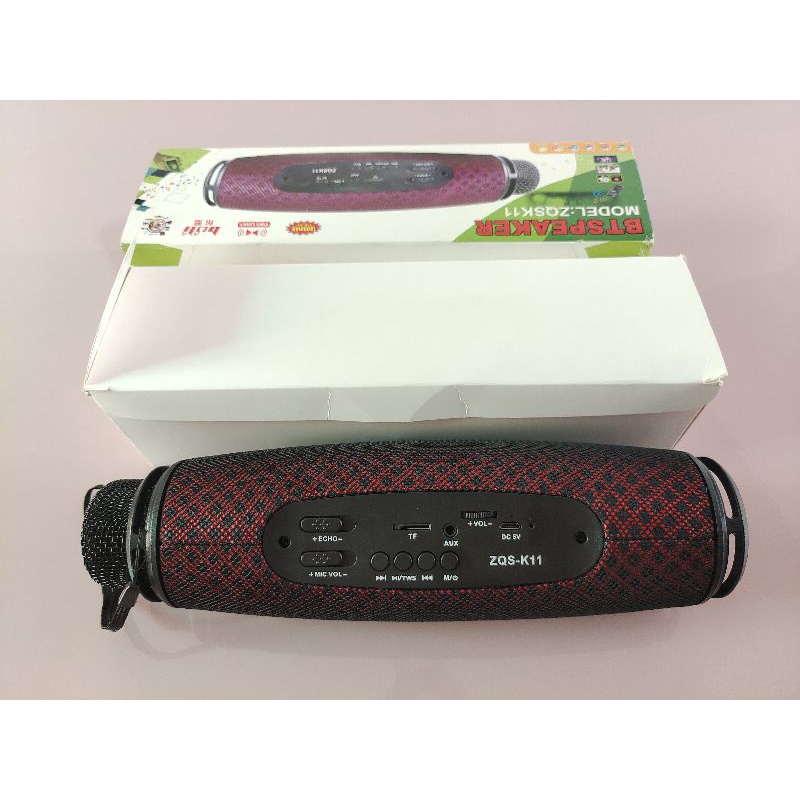 BT speaker 藍牙喇叭 ZQS-K11（紅色）