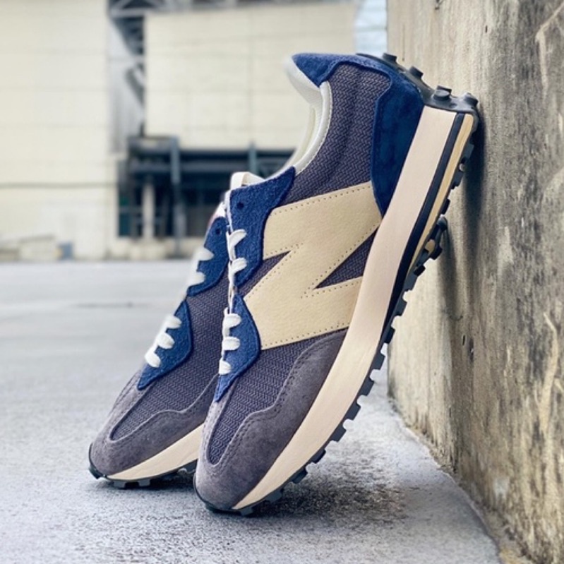 【R-MAN】New Balance 327 雲霧藍 IU款 麂皮 大N 慢跑鞋 NB327 MS327MD