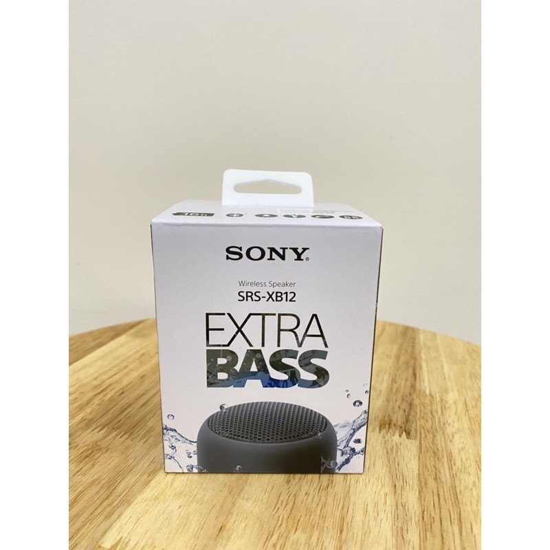 【老玩家HOBBYIST】【全新】黑色SONY XB12 EXTRA BASS™ 可攜式 BLUETOOTH® 喇叭