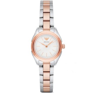 【Emporio Armani亞曼尼】 AR11029 簡約時尚 鋼錶帶女錶 玫瑰金/銀 32mm 台南 時代鐘錶