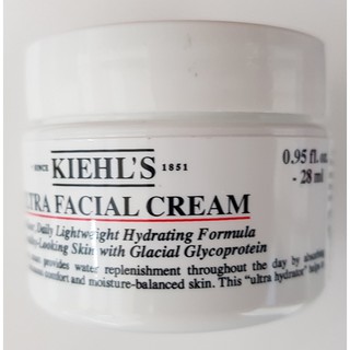 KIEHL'S 契爾氏冰河醣蛋白保濕霜28ML\金盞花精萃亮採水凝霜28ML