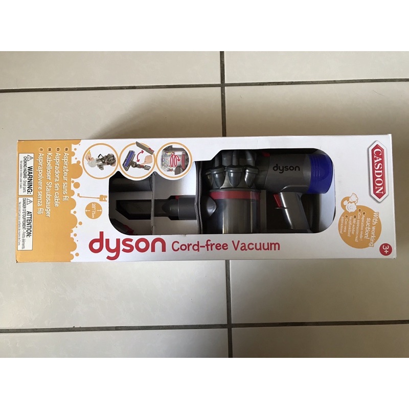 《全新》兒童Dyson cord-free vacuum吸塵器玩具