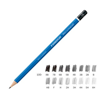 {隔日到}松林_STAEDTLER 施德樓 100頂級藍桿繪圖鉛筆 一打