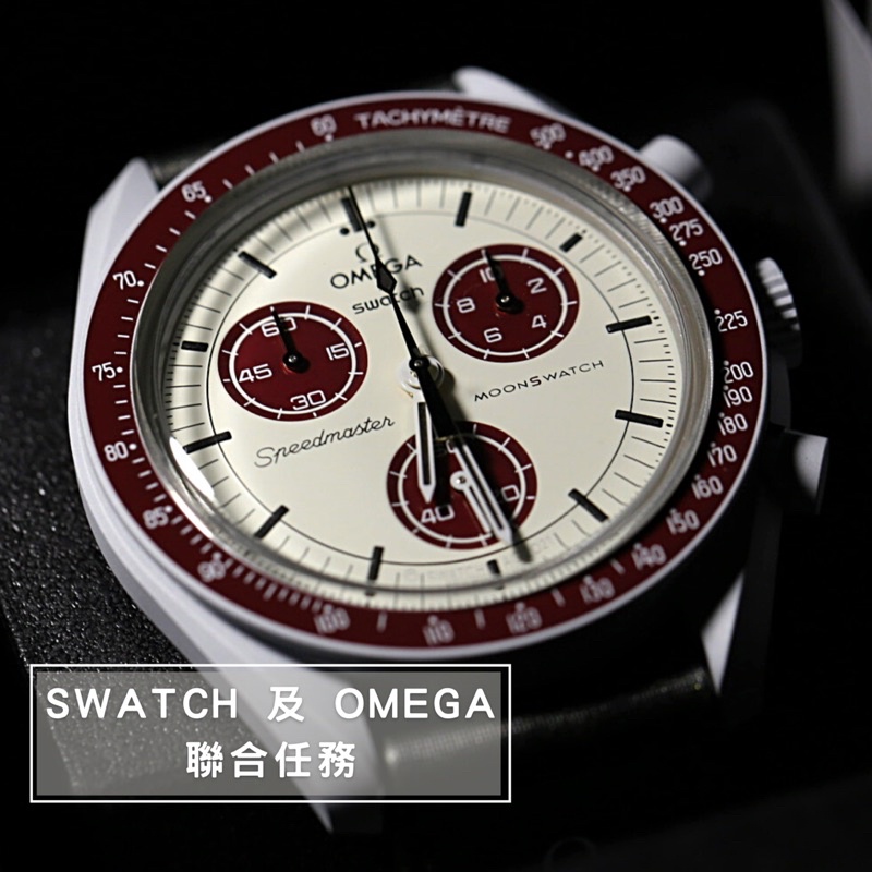 (售完）[限量]全新！《SWATCH x OMEGA 》聯合任務 PLUTO 冥王星