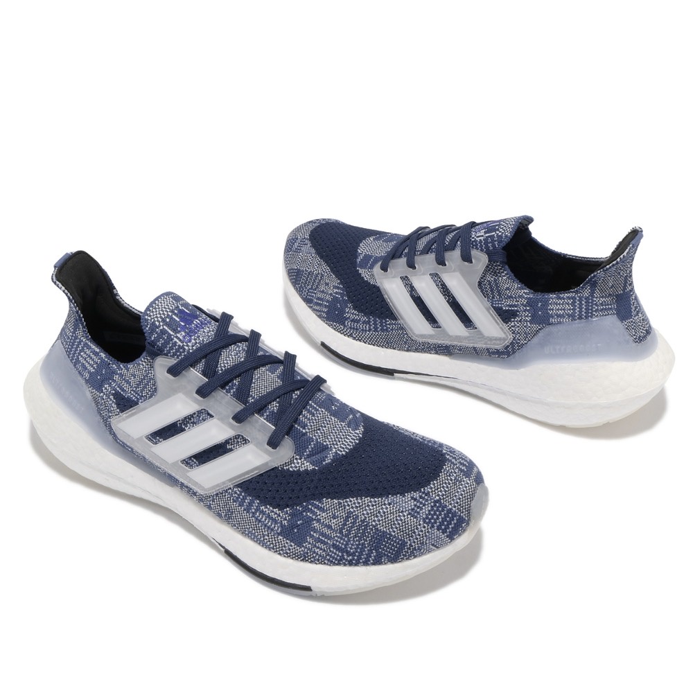 Adidas ULTRABOOST 21 PRIMEBLUE 女跑鞋 牛仔藍 FX7729