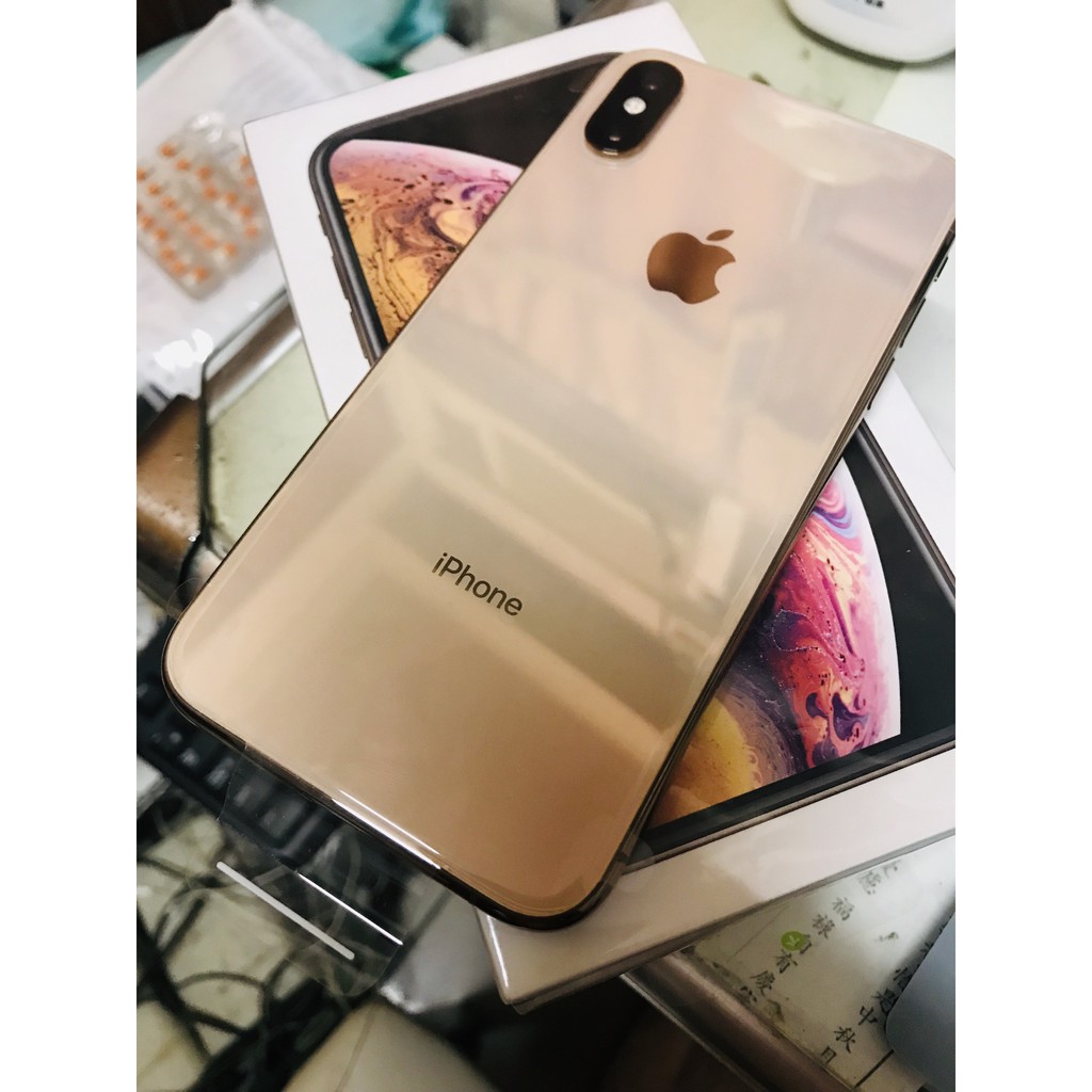 最殺小舖 中古apple Iphone Xs 64g 5 8 金色二手xsmax 256g 現金分期新北中和現貨 蝦皮購物