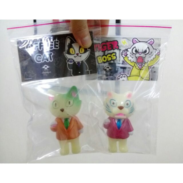 MaxToy Tiger Boss & Office Cat 老虎社長 蓄光版  非 小夏屋 Molly Labubu