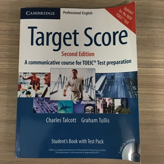 Target Score 多益用書 聽力訓練