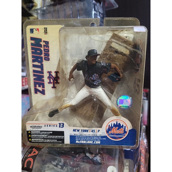 盒微損全新 麥法蘭 Mcfarlane MLB 13 美國職棒大聯盟 Pedro Martinez 紐約大都會隊