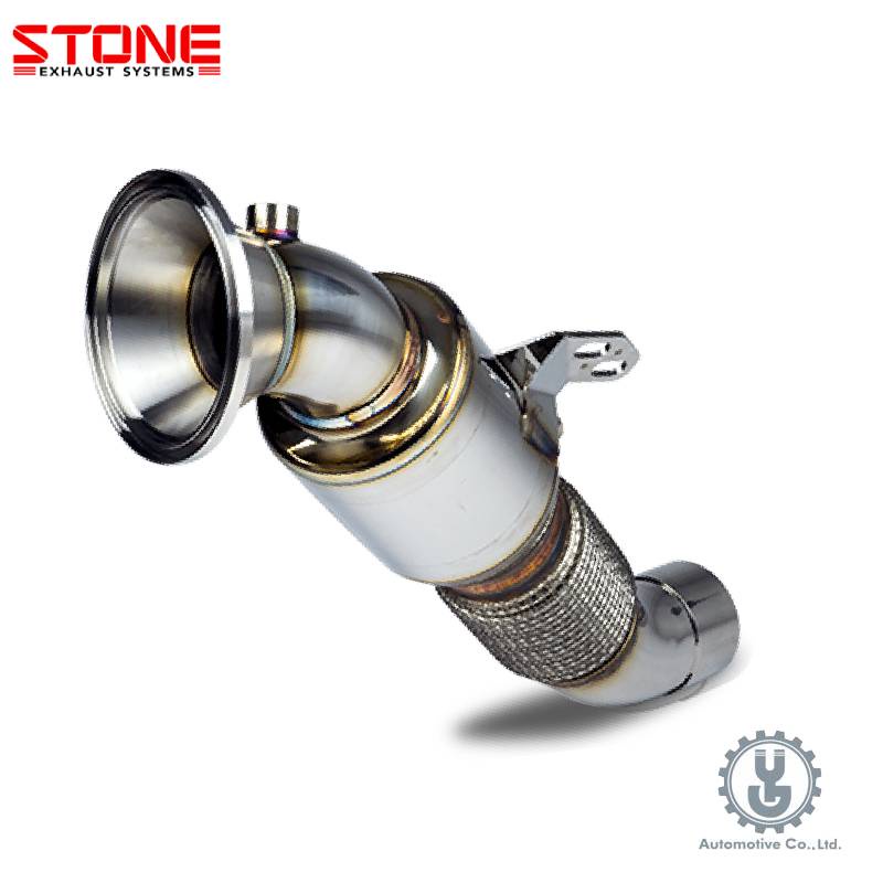 STONE巨石｜BMW730i｜Eddy Catalytic Downpipe (B58)｜排氣管【YGAUTO】