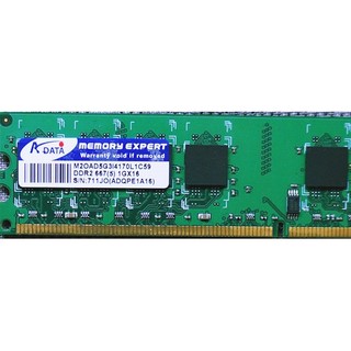 威剛 ADATA DDR2 667雙面原廠終保記憶體2條