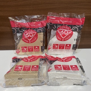 HARIO V60漂白/無漂白圓錐濾紙100入 VCF-01 / VCF-02 / VCF-03