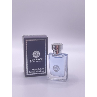 Versace 凡賽斯 Pour Homme 凡賽斯經典男性淡香水 迷你瓶 小香 5ML