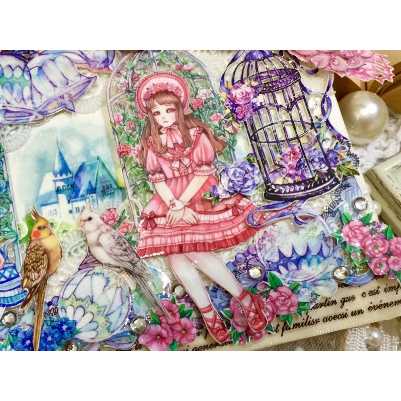 手工拼貼卡片立體層次只有一張手工手工拼貼紙膠帶紙膠紙膠帶拼貼24小時出貨文具鋼筆紙膠快速出貨 蝦皮購物