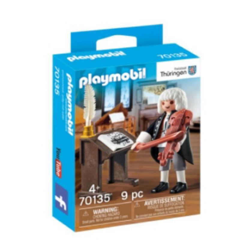 摩比 摩比人 Playmobil 70135 巴哈 音樂 歷史人物