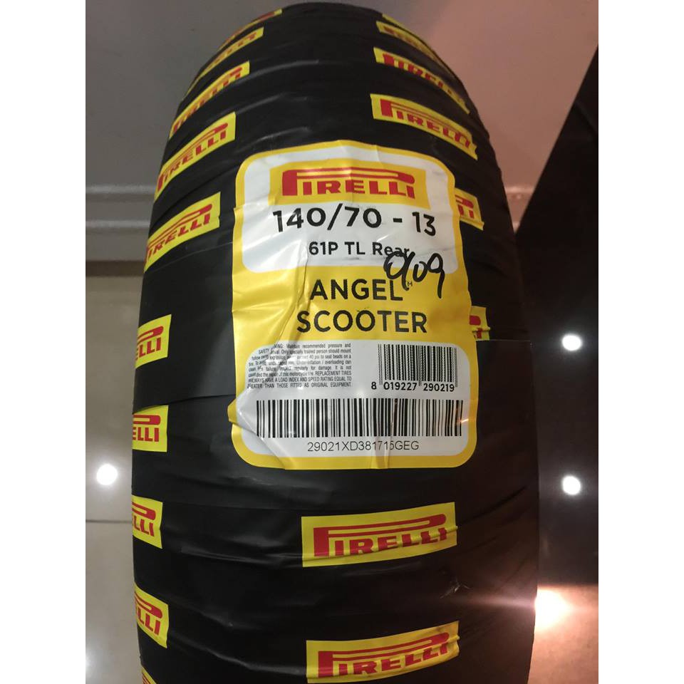 自取價【阿齊】PIRELLI 天使胎 140/70-13 ANGEL SCOOTER 倍耐力輪胎