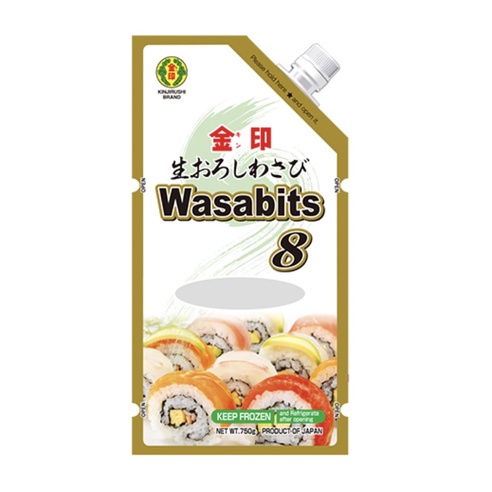 ▌黑門 ▌日本🇯🇵進口 金印 生鮮 特辣 山葵醬 沙拉 炸物 芥末醬 調味 北海道 冷凍山葵 冷凍滿3000免運